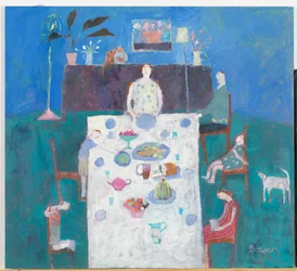 Il pasto seduto, 2004